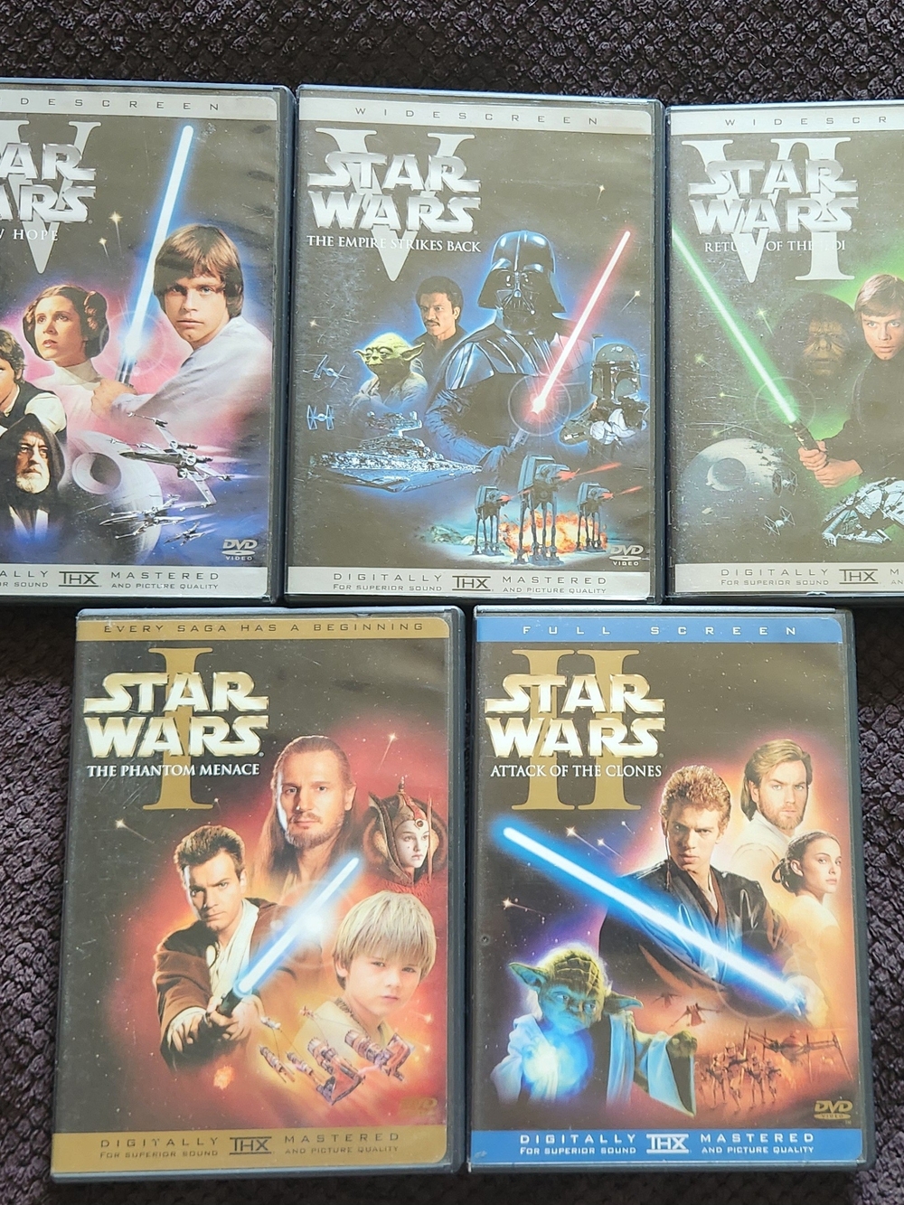 Star Wars Episodes I-VI DVD Collection